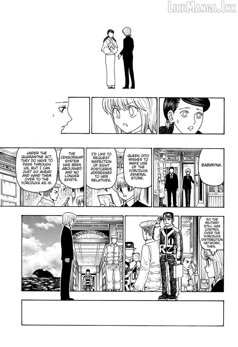 Hunter x Hunter, Chapter 415 image 11